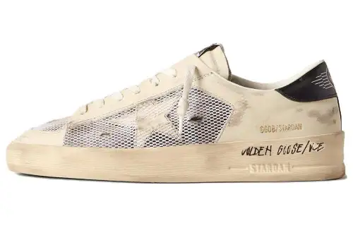 Golden Goose Stardan Leather Low-top Sneakers