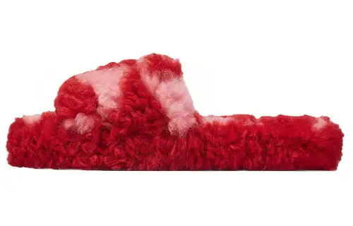Bottega Veneta Teddy Sandal Red Pink