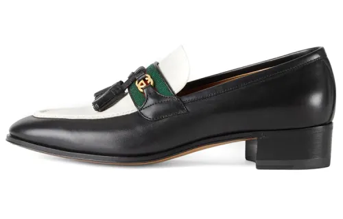 GUCCI Interlocking Casual Shoes Women's Black White
