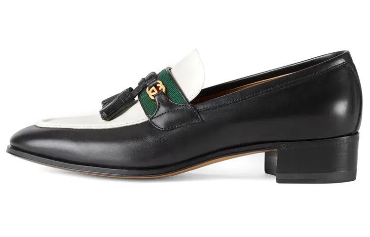 GUCCI Interlocking Casual Shoes Women's Black White