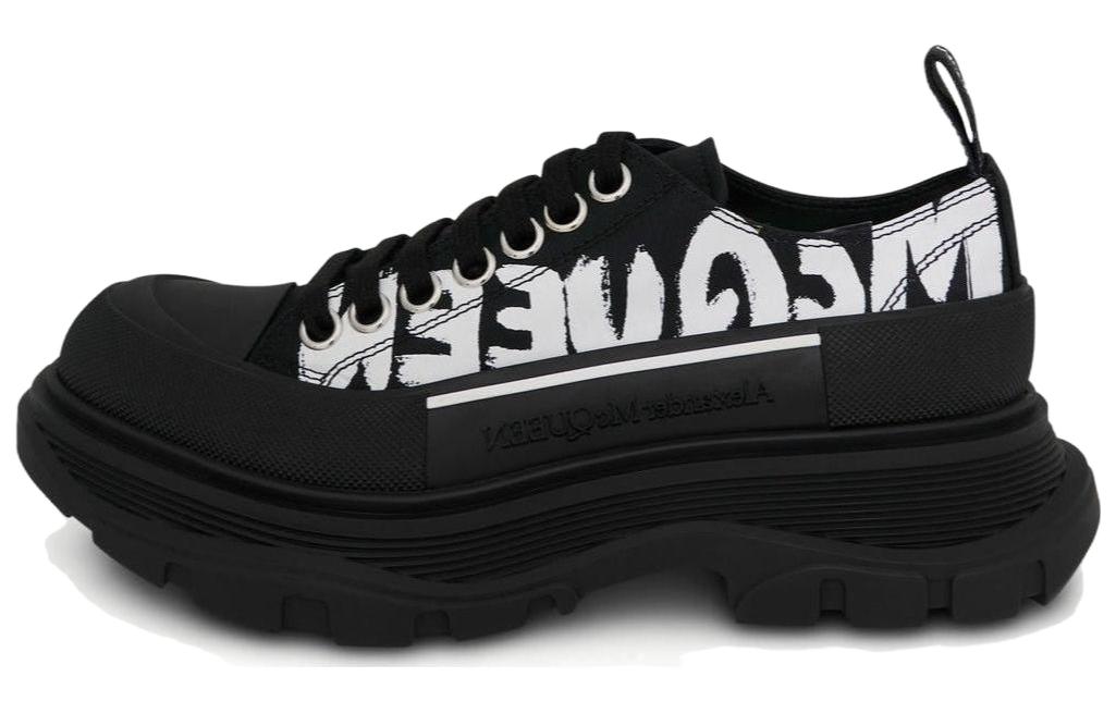 Женские ботинки Alexander McQueen Tread Slick (черные)