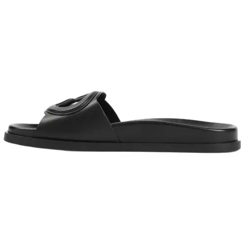 GUCCI Slide Slippers Women's Black