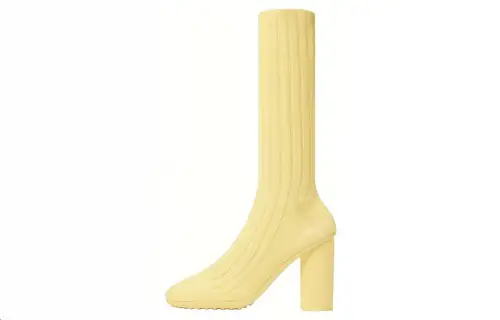 Bottega Veneta Atomic Knee high Boots 9cm Women's Lemon