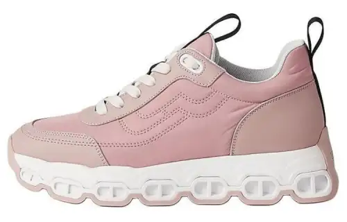 HERMES IMPULSE Leather Low top Casual Shoes Women's Pink