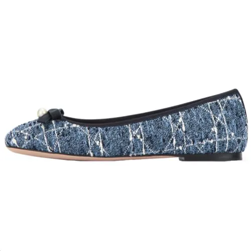 DIOR BALLET FLAT Casual Shoes Women's Blue