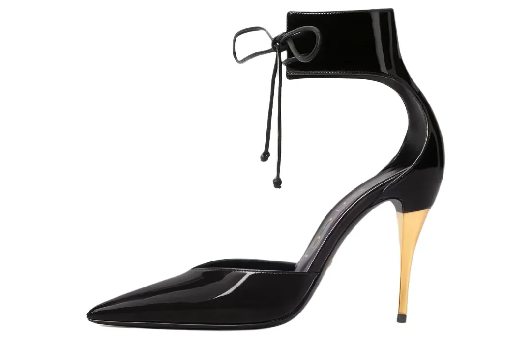 GUCCI 105mm Patent Leather Pumps