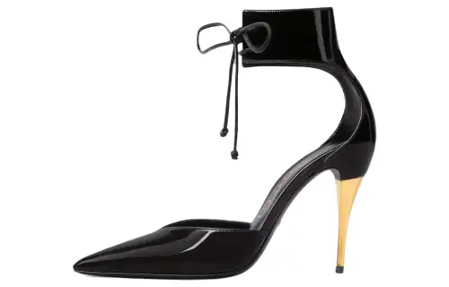 GUCCI 105mm Patent Leather Pumps