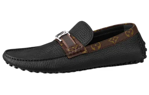 LOUIS VUITTON Hockenheim Casual Shoes Men's Black