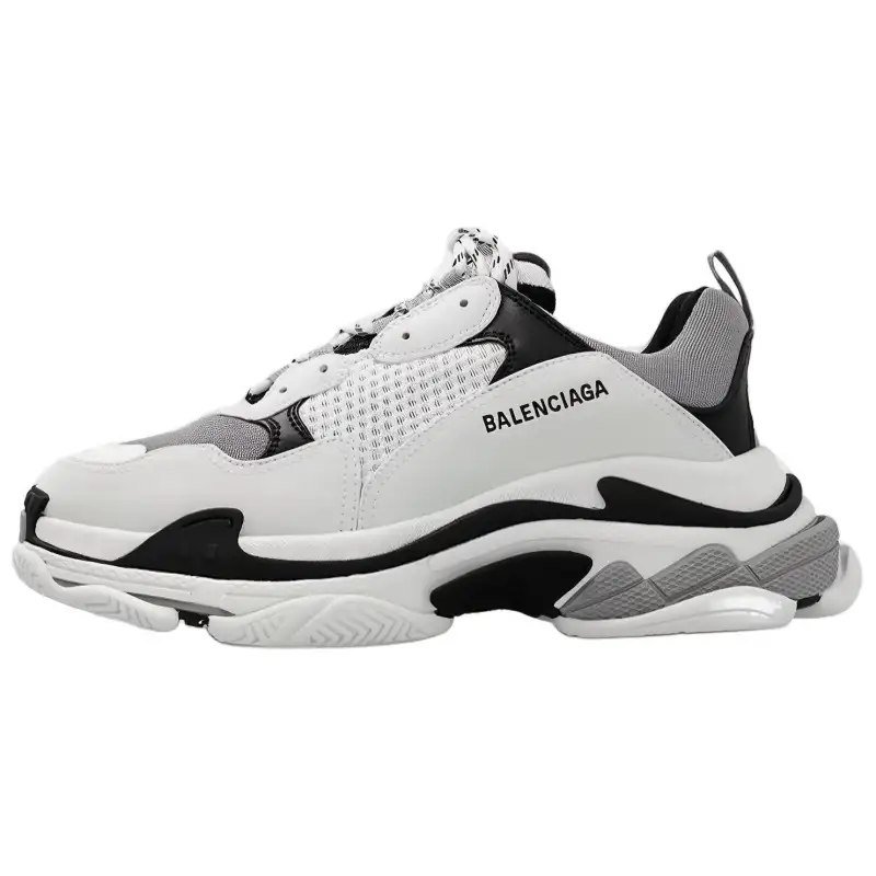 Balenciaga Triple S 'White Grey' Women's