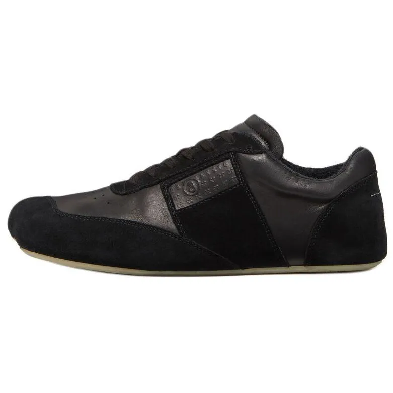 MM6 Maison Margiela Numbers Embossed Lace Up Sneakers