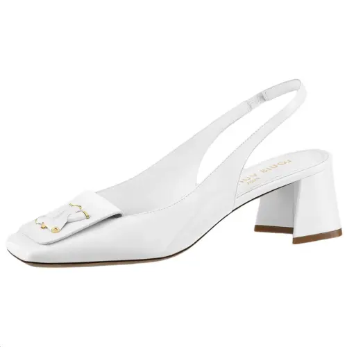 LOUIS VUITTON Shake Slingback Pumps 'White' Women's