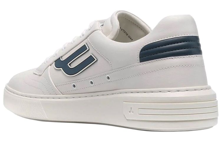 BALLY Embossed-Logo Leather Sneakers