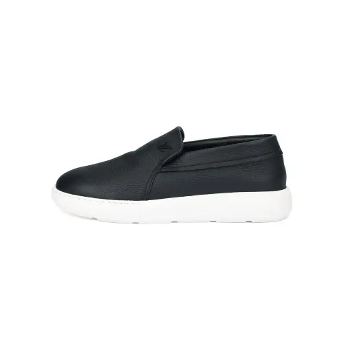 LOUIS VUITTON Pacific Cow Leather Casual Shoes Men's Black