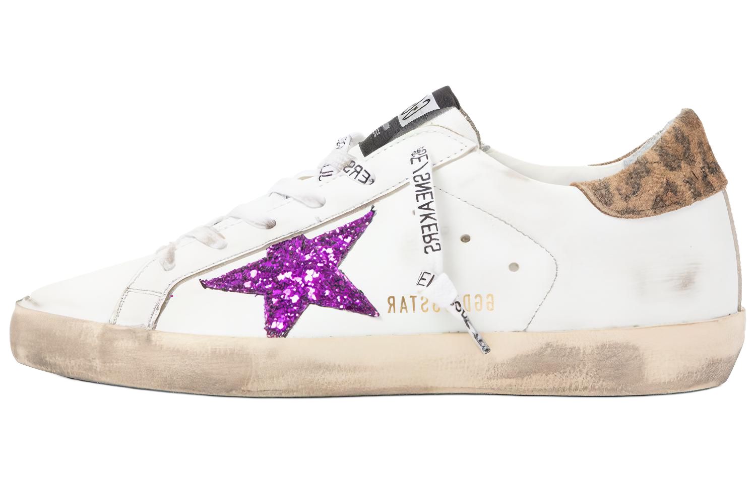 Женские кеды Golden Goose Super-Star (белые)