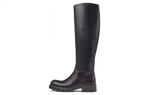 Bottega Veneta Strut High Boots Black Women's