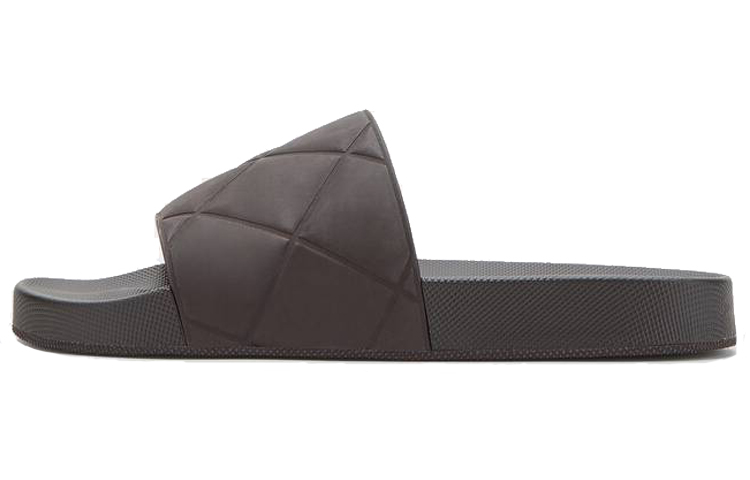 Мужские шлепанцы Bottega Veneta Slider (кофейные)
