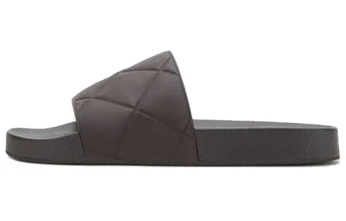 Bottega Veneta Slider Slide Slippers Men's Coffee