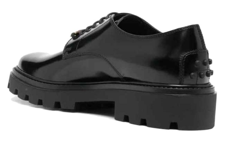 TOD'S Leather Men's Casual Shoes Men's Black