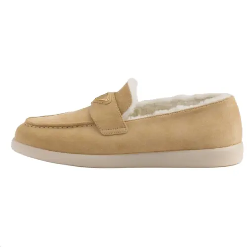 PRADA Loafers Women's Beige