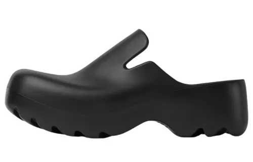 Bottega Veneta Rubber Flash Clog Black
