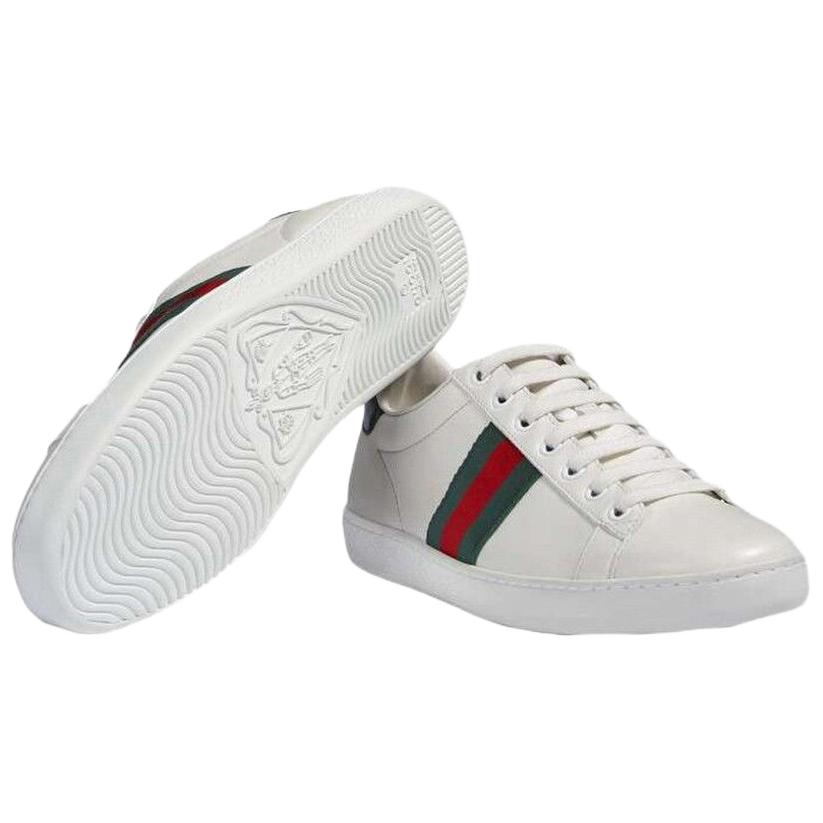 Женские кеды Gucci ACE (белые) — фото 5