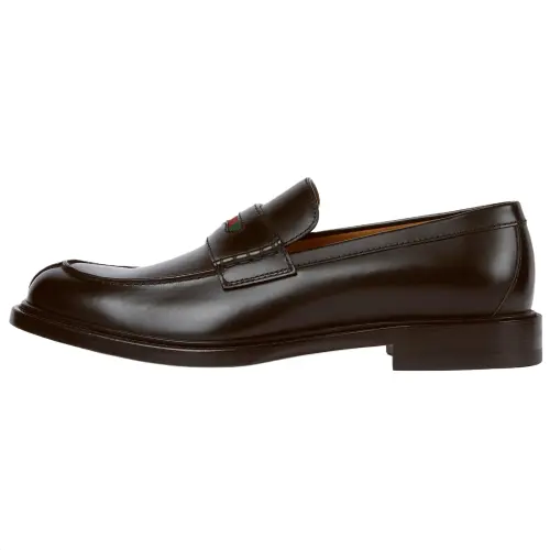 GUCCI Casual Shoes 2cm Men's Dark Brown