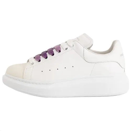 Alexander McQueen Oversized Sneakers 'White Purple' Women's