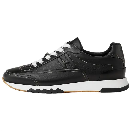 HERMES Trail Low top Casual Shoes Men's Black