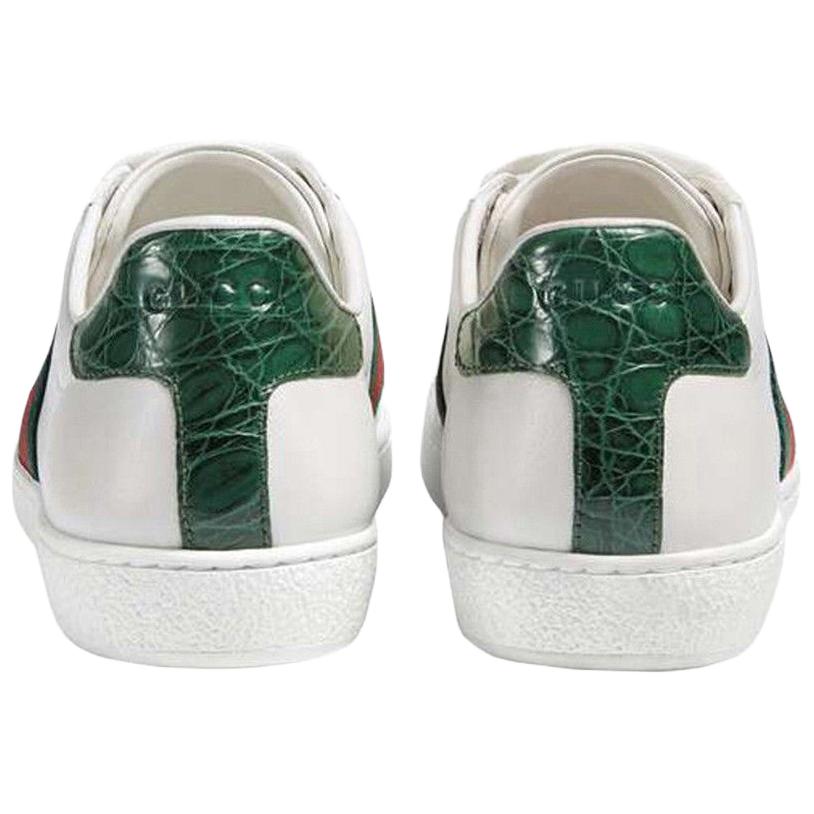 Женские кеды Gucci ACE (белые) — фото 4