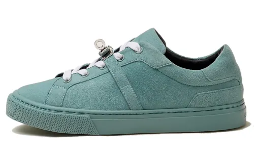 HERMES Day Comfortable Low top Stylish Skateboarding Shoes Women's Blue