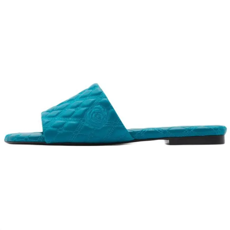 Burberry Slide Slippers Women's Blue