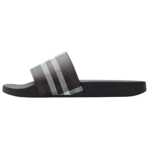 Burberry Slide Slippers Men's Mahogany Brown