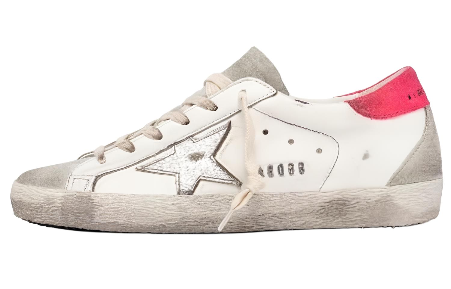 Женские кеды Golden Goose Super-Star (серый)