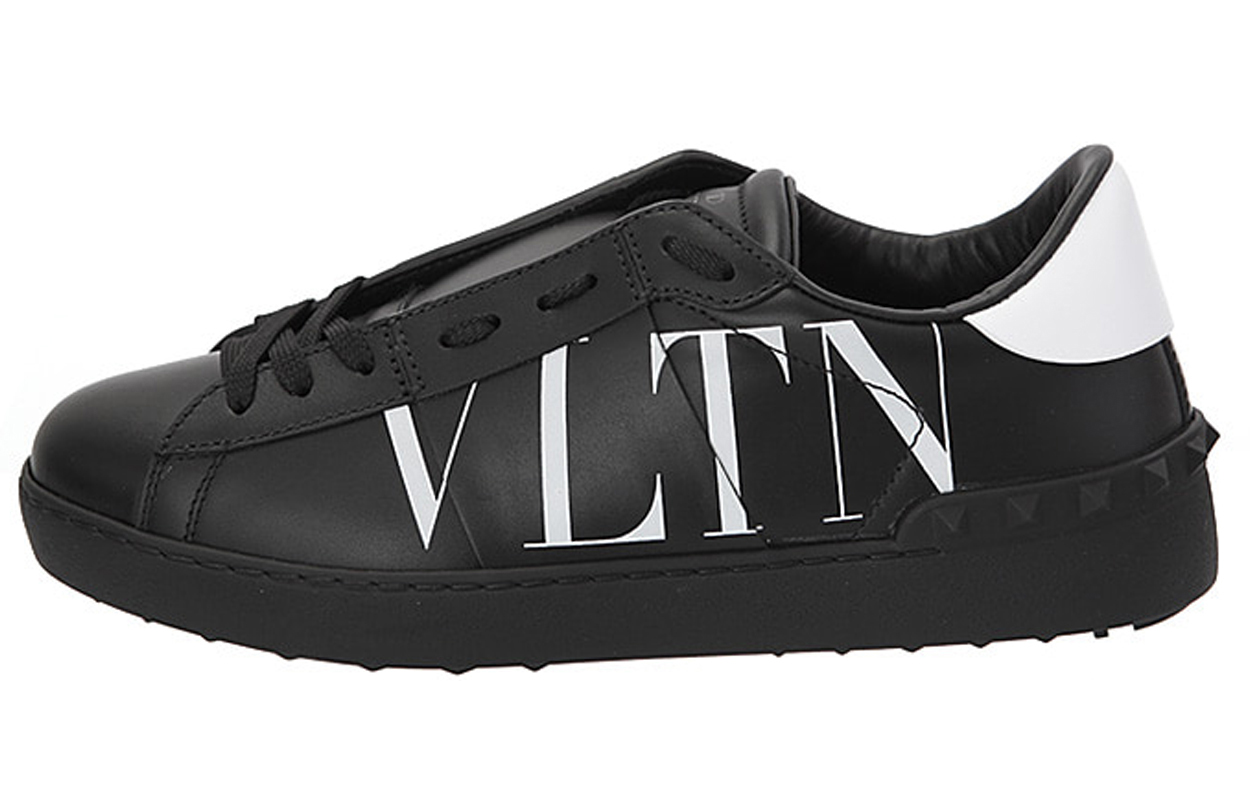 Valentino Garavani Open VLTN Logo Black White