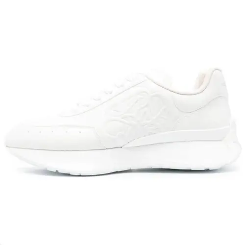 Alexander McQueen Sprint Runner White White Women's