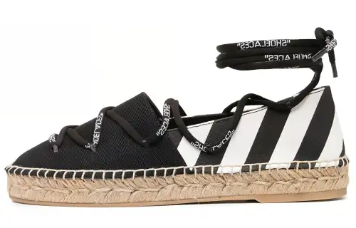 OFF-WHITE Arrows Lace-Up Espadrilles Women's