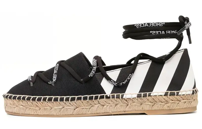 OFF-WHITE Arrows Lace-Up Espadrilles Women's