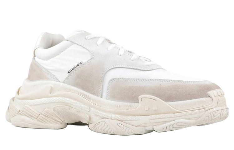 Мужские кроссовки Balenciaga Triple S (белые) — фото 3