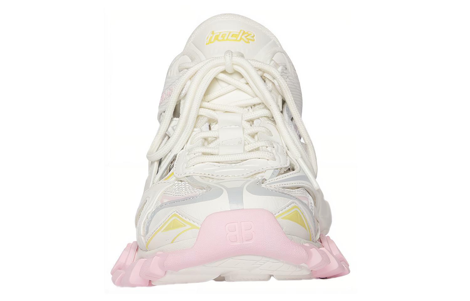 Женские кроссовки Balenciaga Track 2.0 (бежевые) — фото 3