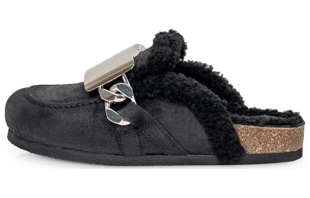 JW Anderson Closed Toe Slippers Women's Black