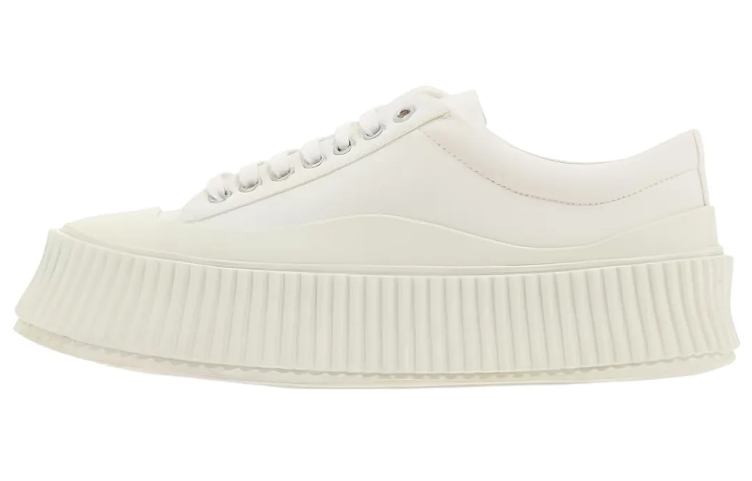 JIL SANDER Round-toe Lace-up Sneakers