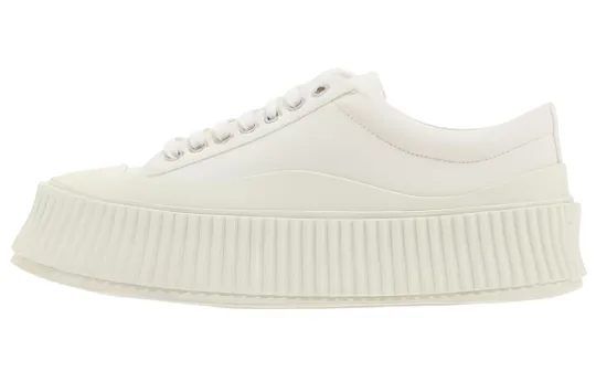 JIL SANDER Round-toe Lace-up Sneakers