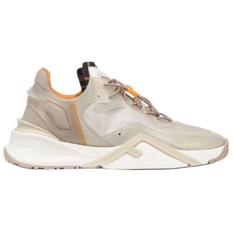 FENDI Runner Low Top Ash Grey/Orange