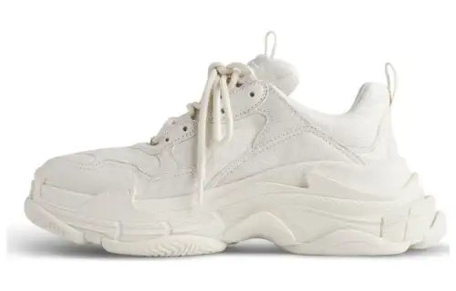 Balenciaga Triple S Low top Chunky Sneakers Women's White