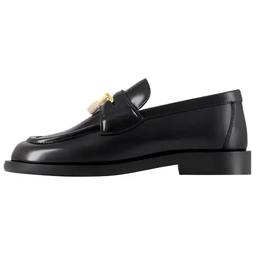 LOUIS VUITTON Loafer Loafers Men's Black