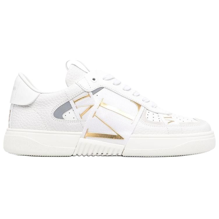 Valentino VL7N GARAVANI Low top Skateboard Shoes Women's White Gold