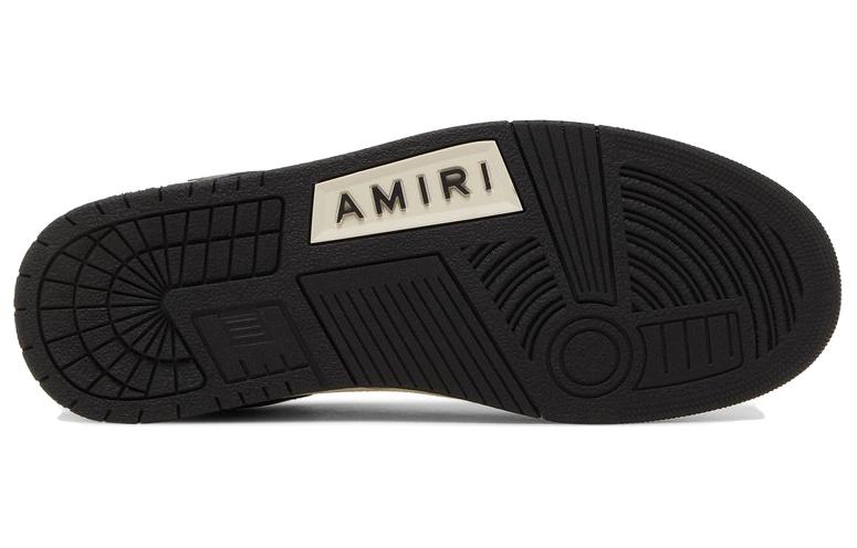 AMIRI Skel Top Low 'Black White'