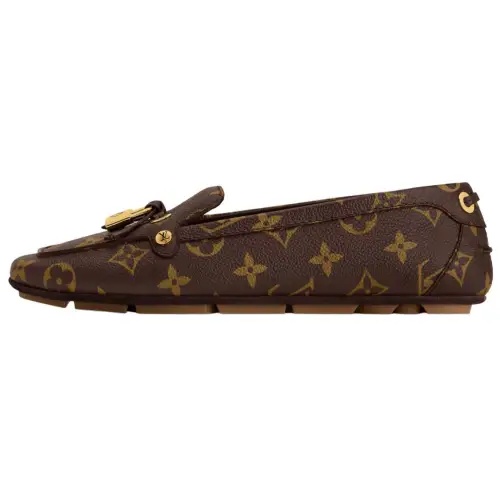 LOUIS VUITTON Flore Casual Shoes Women's Brown