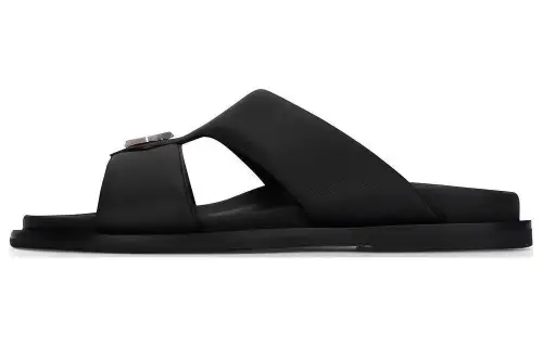 DIOR Aqua Slide Slippers Men's Black