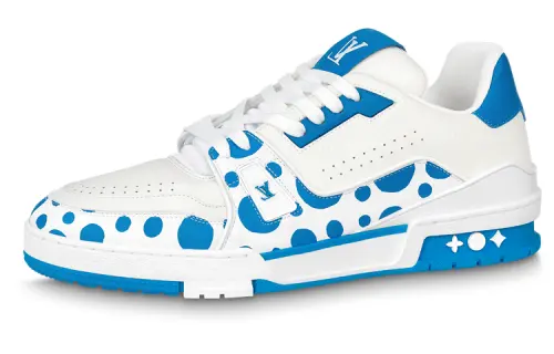 LOUIS VUITTON X Yayoi Kusama Sneaker 'White Blue'
